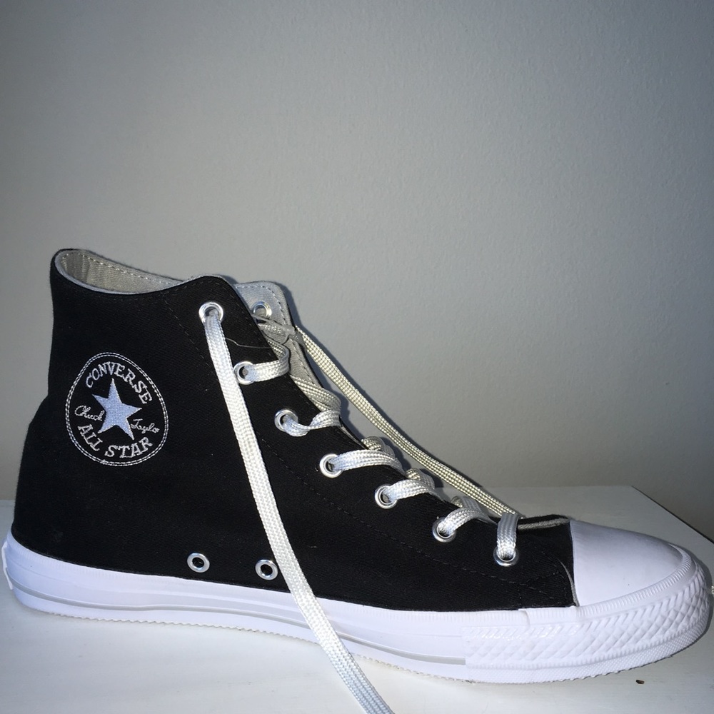 Black Converse High tops